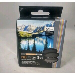 Vivitar 3-Piece 55mm ND2 / ND4 Filter Set